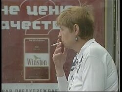 RUSSIA: WINNER OFANTI-SMOKING CONTEST News Clip