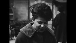 Thelma Mothershed, one of the original 'Little Rock Nine' attends Southern Illinois University Stock Footage