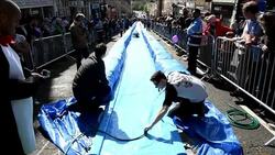 CLEAN : Wet and wild art installation delights in Bristol News Clip