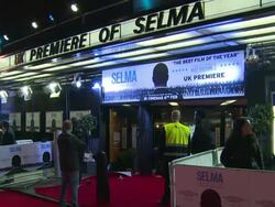 ATMOSPHERE at Selma UK Film Premiere on 27th January 2015 in London, England. Stock Footage