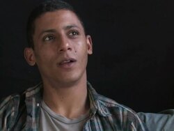 Miles Benjamin Anthony Robinson Interview (clip 7) Stock Footage