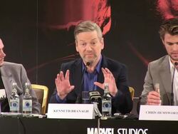 Interview: Kenneth Branagh, Chris Hemsworth Stock Footage
