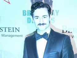 Max von Essen at The Broadway Dreams Foundation "Champagne And Caroling" Gala - Arrivals Stock Footage