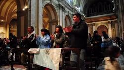 VOICED : Exodo de fieles a Brasil News Clip