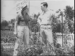 Neighbors Discuss Their Victory Gardens 3 News Clip