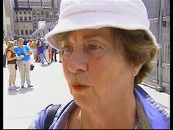 Republican delegates at WTC vigil News Clip