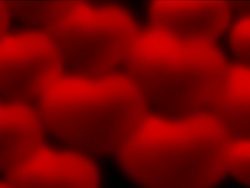 Animated Hearts Background Full HD (30p) Seamless Stock Footage