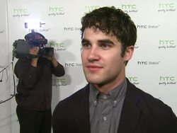 INTERVIEW: Darren Criss on what brings him out, social media, who he would like to add to his social circle and looking forward to seeing Usher perform (Footage by WireImage Video/Getty Images Entertainment Video) Stock Footage