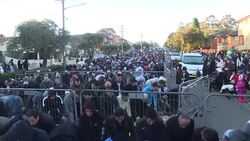 CLEAN : Muslims in Australia celebrate the end of Ramadan News Clip