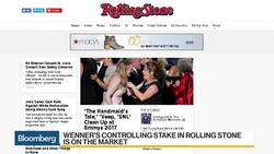 Rolling Stone up for Sale News Clip