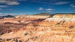 Time Lapse of Cedar Breaks National Monument Stock Footage