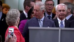 Prince Charles Talking With Christina Brown News Clip