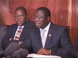 Opposition says power-sharing talks fail; Tsvangirai; Mugabe; Mbeki News Clip