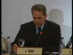 Rogge comments on Athens at end of IOC conference News Clip