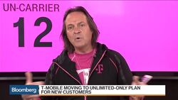 T-Mobile CEO Legere Goes All In on Unlimited Data News Clip