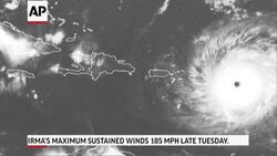 Powerful Hurricane Irma Approaches NE Caribbean Instructional Video