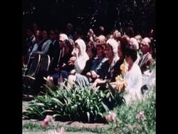 UPITN 17 9 78 FUNERAL OF EIGHTEEN VISCOUNT VICTIMS News Clip