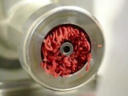 UK butcher's shop John F Pritchard's in the Minster Town of Southwell, Nottinghamshire on March 5, 2013. Stock Footage