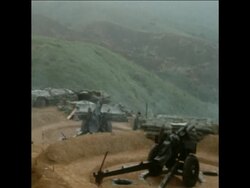 SYND16/02/71 SOUTH VIETNAMESE FORCES FIRE BASE, AT HONG HA IN LAOS Instructional Video