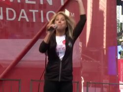 Denise Austin at 16th Annual EIF Revlon Run/Walk For Women Stock Footage
