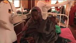 Nurse at refugee camp works to save severely malnourished child Instructional Video