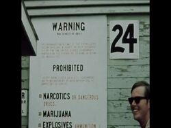 SYND 18-07-71 US SOLDIERS ARE CHECKED FOR DRUG USE News Clip