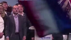 CLEAN : France: Le Pen campaigns in Marseille ahead of first round News Clip