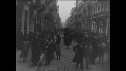 CAN535 FILE FOOTAGE OF LIFE IN THE WARSAW GHETTO DURING NAZI OCCUPATION News Clip