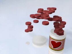 Tablets - Heart Stock Footage