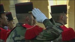 Brazilian President Dilma Rousseff arrives for talks with French ministers News Clip