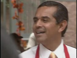 Los Angeles Mission Thanksgiving Stock Footage