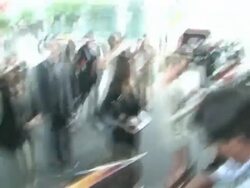 Leo Howard Signs at Conan The Barbarian Premiere in Los Angeles 08/11/2011 (Footage by WireImage Video/Getty Images Entertainment Video) Stock Footage