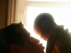 Daddy Love Stock Footage