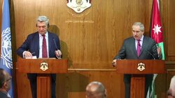 UN refugee chief meets Jordan foreign minister Instructional Video
