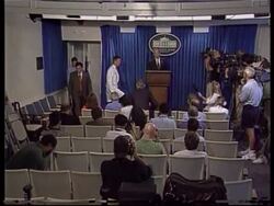 WRAP Cheney arrives, medical briefing on Bush's colonoscopy News Clip