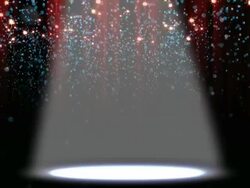 Confetti Glitter Spotlight Background Loop Stock Footage