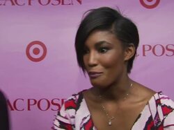 INTERVIEW: Sessliee Lopez on being here to see Zac and his creation Zac Posen Celebrates Launch Of The Zac Posen For Target Collection Stock Footage