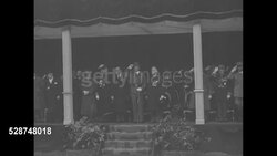 Fascists demonstrate as Leopold III meets with war veterans in Brussels News Clip