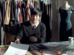 MS Male Fashion designer in studio / New York City, New York, USA Stock Footage