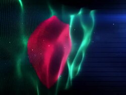 The Bangladesh Flag - Background Loop (Full HD) Stock Footage