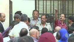CLEAN : Kadhafi cousin on trial in Egypt News Clip
