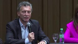 VOICED : Macri pedira al Mercosur aplicar clausula a Venezuela News Clip