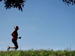 Jogging Stock Footage