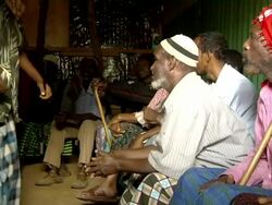 Men having a meeting Stock Footage