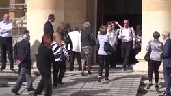 CLEAN : Funeral for murdered Maltese journalist Daphne Caruana Galizia News Clip