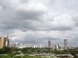 Nairobi Skyline Stock Footage