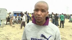 CLEAN: Hundreds of defiant strikers regroup at Lonmin News Clip