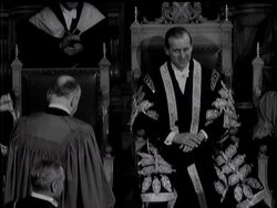 EDINBURGH - THE DUKE INSTALLED News Clip