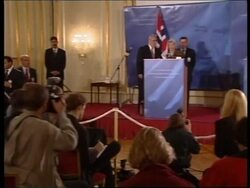 NORWAY: MIDDLE EAST PEACE SUMMIT - YASSER ARAFAT TALKS Instructional Video