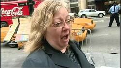 Reax to bin Laden death at former home of the twin towers News Clip